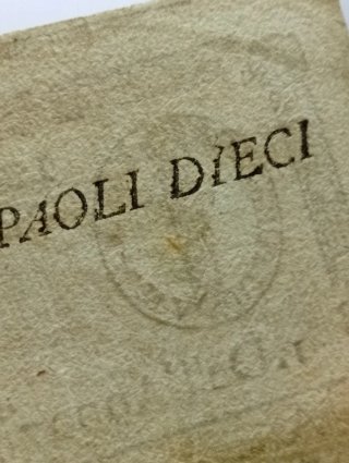 Repubblica Romana 10 Paoli  periodo 1798/1799 BB+