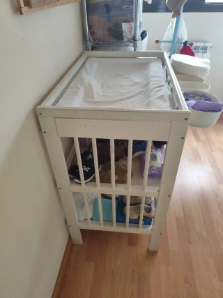 Cambiador Bebé Blanco Ikea