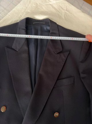 Blazer vintage negro Pierre Cardin