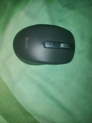 Ratón Inalámbrico SrosSTEC Gris Multicolor