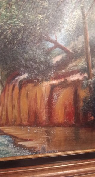 Cuadro paisaje rural