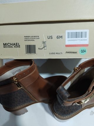 Botines Michael Kors Marrones Nuevos