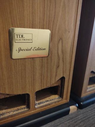 Altavoces TDL Special Edition