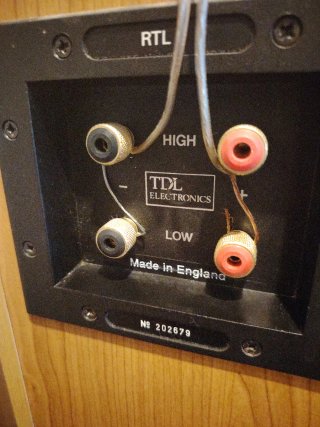 Altavoces TDL Special Edition