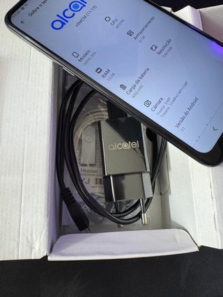 Alcatel 1S 6925D 2021 + Carregador Smartphone