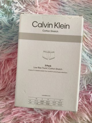 3 Calzoncillos Boxer Calvin Klein Talla S