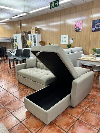 Sofá Cama Matrimonial + Arcón NUEVO