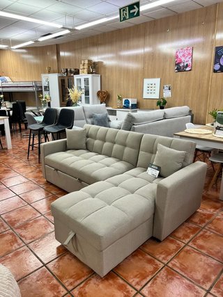 Sofá Cama Matrimonial + Arcón NUEVO