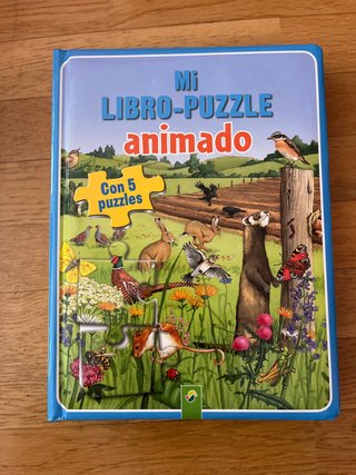Mi libro-puzzle animado Un libro ilustrado con ...