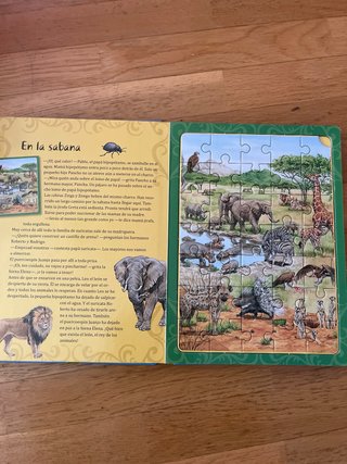 Mi libro-puzzle animado Un libro ilustrado con ...