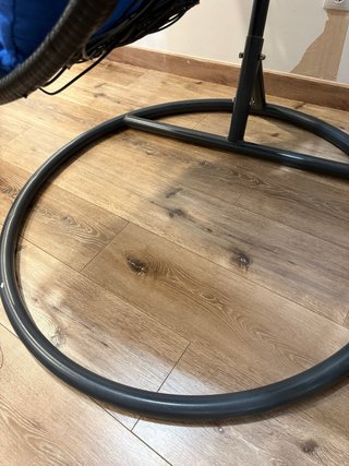 Sillón Huevo Colgante con Cojines