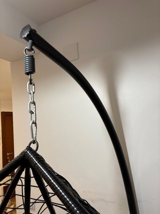 Sillón Huevo Colgante con Cojines