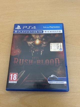 Until Dawn Rush of Blood PS4 VR