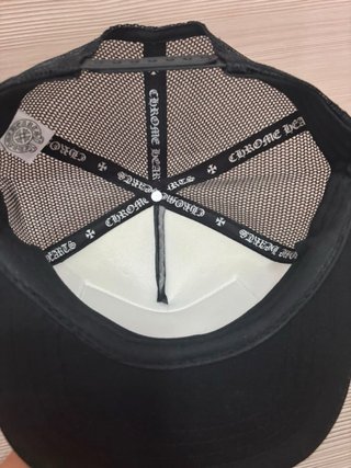 Gorra Chrome Hearts Blanca y Negra
