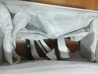 Sandalias Geox Mujer Talla 37 Negras y Plateadas