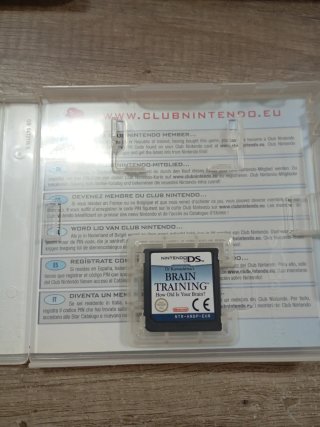 Juego Nintendo DS Brain Training