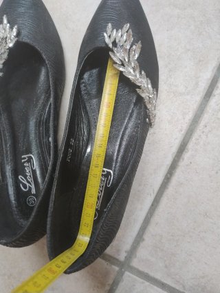 Ballerine LoverY Nere con Strass Tg. 38