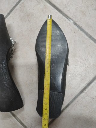 Ballerine LoverY Nere con Strass Tg. 38