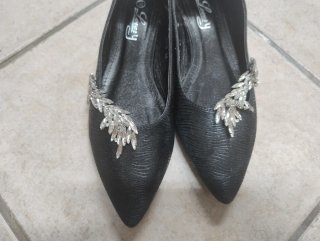 Ballerine LoverY Nere con Strass Tg. 38