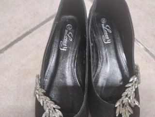 Ballerine LoverY Nere con Strass Tg. 38