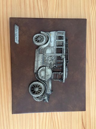 Cuadro Decorativo Vintage de Coche Antiguo