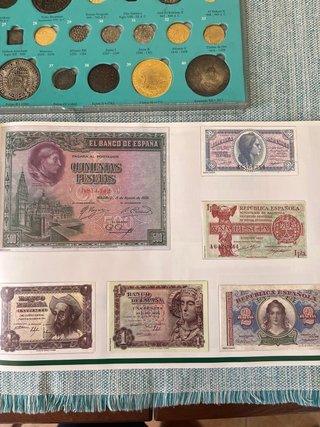 Billetes y Monedas Historia Alicante