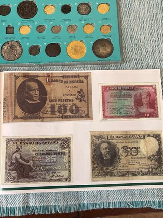 Billetes y Monedas Historia Alicante