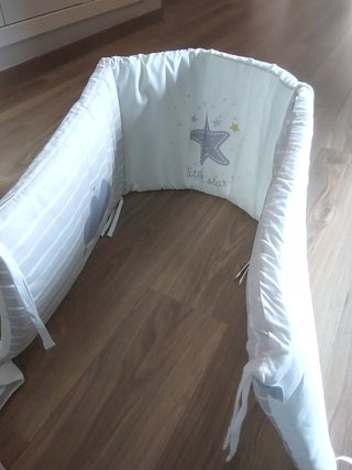 Edredón infantil, saco dormir y protector cuna