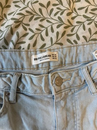 Pull&Bear Shorts Vaqueros Desgastados Hombre