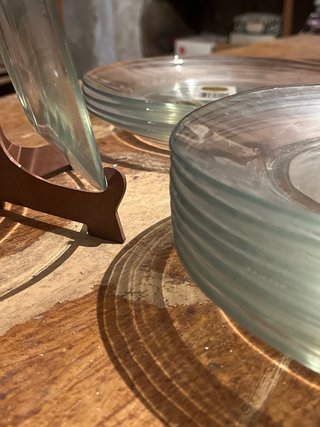 Platos Duralex Transparentes Vintage