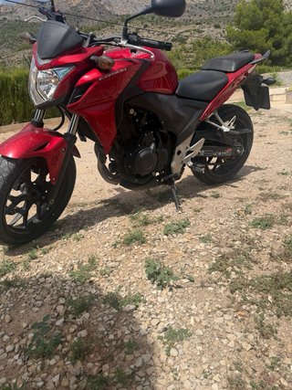 Honda CB500F Roja y Negra