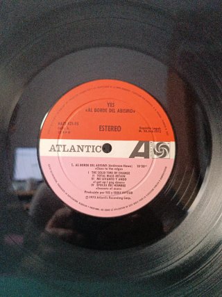 Yes. Close to the Edge. LP. 1973. GATEFOLD