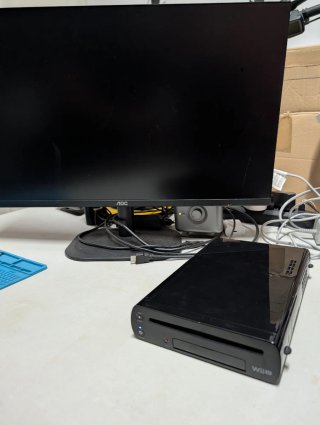 Console Wii U Nera (Non Funziona)