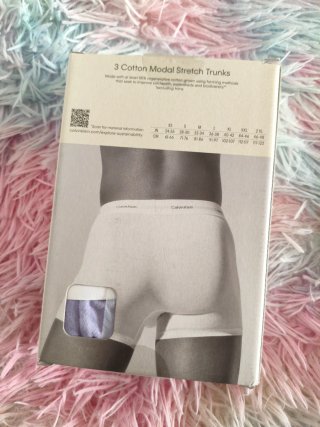 3 Calzoncillos Boxer Calvin Klein Talla M