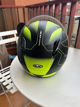 Casco Moto HJC CL-Y Niño Negro/Verde