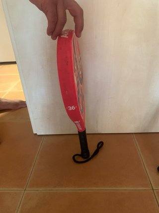 Pala de pádel infantil con funda