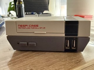 Raspberry Pi 3B v1.2 Retroflag NESPi Case SD 32gb