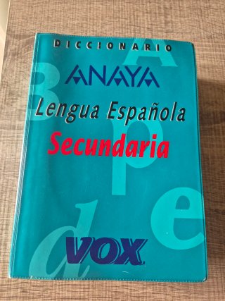 Diccionario lengua española secundaria