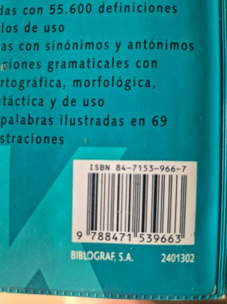 Diccionario lengua española secundaria