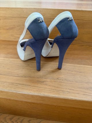 Décolleté Kocca Tg 37 Bianco/Blu