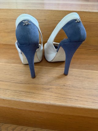 Décolleté Kocca Tg 37 Bianco/Blu