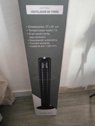 Ventilador de Torre Jata JVVT3041 Negro