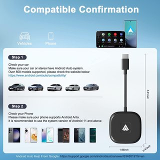 Adaptador Android Auto Wifi 5GHz