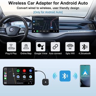 Adaptador Android Auto Wifi 5GHz