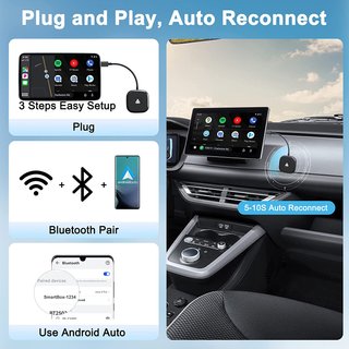 Adaptador Android Auto Wifi 5GHz