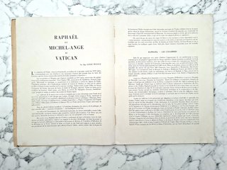 Art et Style N 13 Musee du Vatican 1949 Raffaello