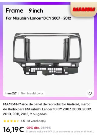 Marcos Radio Coche Varios Modelos 50€ por todas