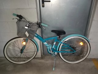 Bicicleta y patinete