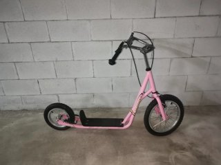 Bicicleta y patinete