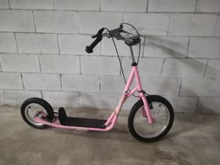 Bicicleta y patinete